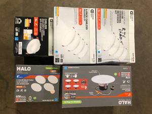 lot 11 image: Lot of Assorted Lighting  Various Models and Conditions Customer Returns See Pictures