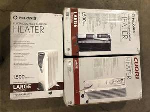 lot 19 image: Lot of Assorted Heaters Various Models and Conditions  Customer Returns See Pictures