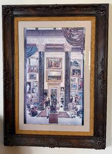 lot 9 image: Reunion at the Nelson Framed Print by Bob Price Holloway