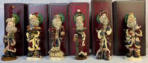 lot 143 image: Boyds Bears Santa Nick Collection