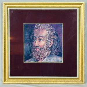 lot 157 image: Bob Holloway Trinity Print 265900 Framed and Matted