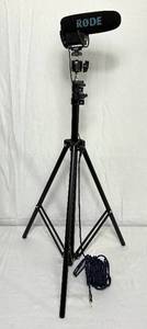 lot 200 image: Rode Video Shotgun Mic plus Tripod