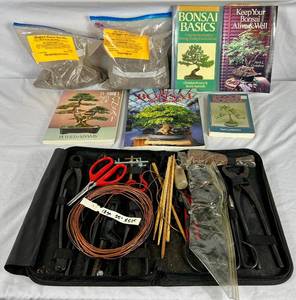 lot 169 image: Bonsai Collection of Tools and Books