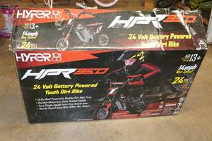 Hyper Toy Co HPR 350 24V Battery Powered Youth Dirt Bike Ages 13+
