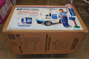 Kid Trax US Postal Service Battery Powered Mail Delivery Truck Ride-On Toy Ages 3-5