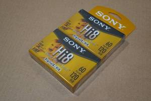 lot 47 image: Sony Digital8Hi8 Video Tapes