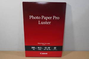 lot 191 image: Canon Photo Paper Pro Luster - 50 Sheets