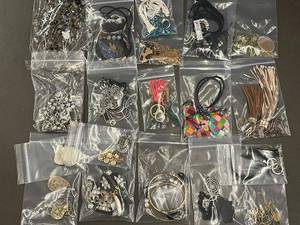 lot 31 image: Collection of Fashion Jewelry Accessories in Various Styles