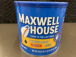 lot 4 image: Maxwell House Wake Up Roast Medium Coffee, 30.65 oz