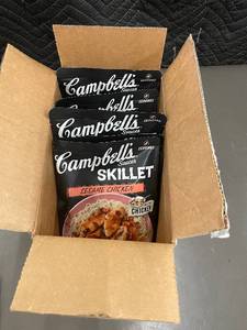 lot 20 image: Set of Campbells Skillet Sauces Sesame Chicken