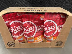 lot 393 image: Kars Hot Buffalo Snack Max - Pack of 12