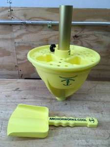 lot 56 image: Anchorworks Umbrella Anchor with Shovel