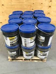 lot 35 image: Pallet of 24 Buckets of - Latex-ite 4.75-Gal Optimum Driveway Filler Sealer