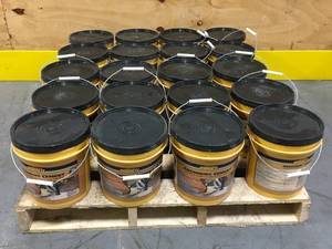 lot 36 image: Pallet of 20 Buckets of - Quikrete 20 lb. Anchoring Cement