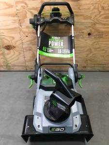 lot 37 image: EGO POWER 56-volt 21-in Single-stage Push Snow blower Model # SNT2120AP - Tool Only
