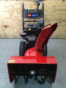 lot 38 image: Toro Power Max HD 828 OAE 28 in. 252 cc Two-Stage Gas Snow Blower with Electric Start Model # 38838