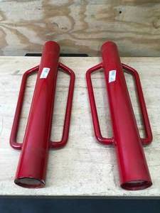 lot 68 image: Lot of 2 - Everbilt 14 lb Post Driver with Handles