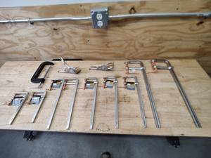 lot 147 image: Lot of Assorted Clamps
