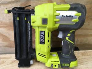 lot 48 image: RYOBI ONE 18V 18-Gauge Cordless AirStrike Brad Nailer Model # P320 (Tool Only)