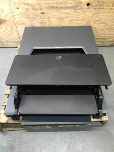 lot 50 image: Lot of 4 - Height Adjustable Desk Stand