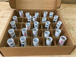 lot 186 image: Lot of 25 - Milwaukee Bi Metal 34 Hole Saws Model # 49-56-5090