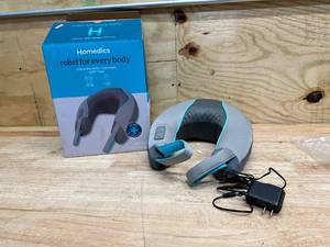 lot 171 image: Homedics Neck Vibrating Massager  Heat Homedics 2 Speed Pain Stress Relief Home Travel