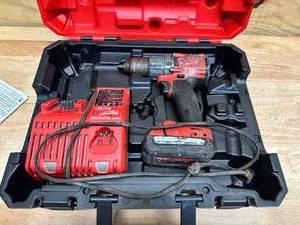 lot 175 image: M18 FUEL 18V Lithium-Ion Brushless Cordless 12 in. DrillDriver Kit W(1) 5.0Ah Battery, Charger, and Hard Case