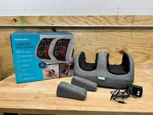 lot 220 image: Homedics Shiatsu-Air Foot & Calf Massager