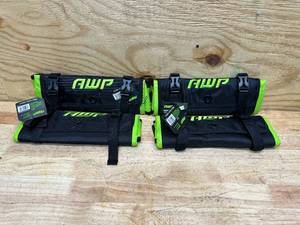 lot 228 image: (4) WP Black Polyester 19-in Buckle Tool Roll