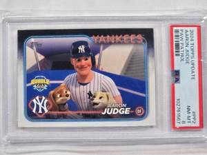lot 6 image: Aaron Judge 2024 Topps Update Paw Patrol Card No. PP2 PSA NM-MT 8
