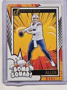 lot 19 image: Josh Allen 2024 Panini Donruss Bomb Squad No. 2
