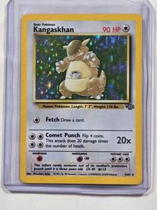 lot 51 image: Kangaskhan Holo Pokmon Card 564