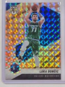 lot 73 image: Luka Doni 2020-21Panini Orange Mosaic No. 47