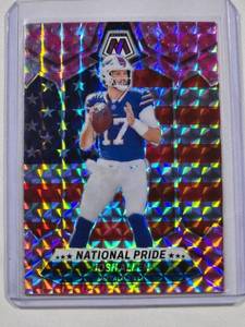 lot 74 image: Josh Allen 2024 National Pride Pink Mosaic #254
