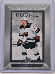 lot 86 image: Brock Faber Rookie 2023-24 Upper Deck Extended Series No. BH-33