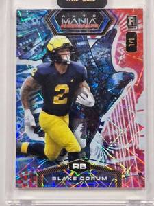 lot 132 image: 1 of 1 Blake Corum 2024 Rookie Wild Card