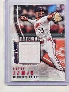 lot 144 image: Royce Lewis 2025 Topps Major League Material Relic No. MLM-RLE