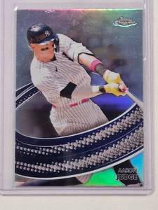 lot 154 image: Aaron Judge 2024 Topps Chrome Strokes Refractor No. S-5