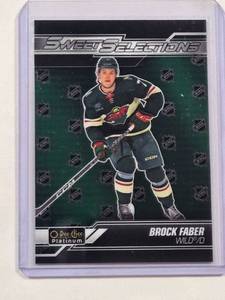 lot 176 image: Brock Faber Rookie 2023-24 O-Pee-Chee Sweet Selections No. SS-10