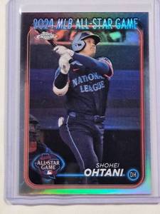 lot 195 image: Shohei Ohtani 2024 MLB All-Star Game Chrome Refractor No. ASGC-18