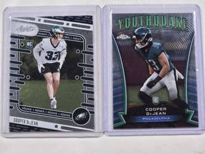 lot 199 image: Lot of 2 Cooper Beale Rookie Cards - Youghquake and Absolute Football