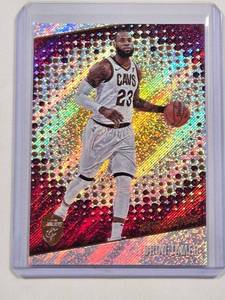lot 202 image: LeBron James 2017-18 Panini Revolution Shimmers No. 35