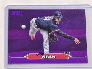 lot 220 image: Joe Ryan 2024 Topps Stadium Club Purple SP No. 104, Numbered 1875