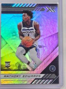 lot 229 image: Anthony Edwards Rookie  2020-21 Panini XR No. 295