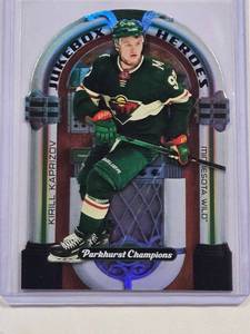 lot 233 image: Kirill Kaprizov 0222-23 Parkhurst Champions Jukebox Heroes Die Cut No. JH-4