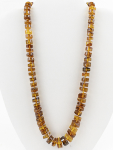 lot 244 image: Baltic Amber Bead Necklace. New Old Stock