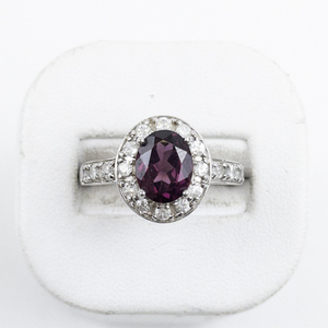 lot 103 image: Ross Simons  Multi-Gemstone Vermeil (Sterling Silver)  Ring. Size 10 - 10.25.