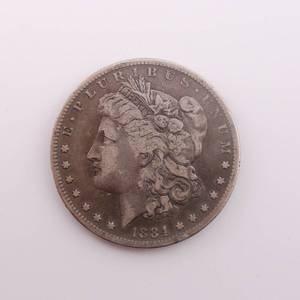 lot 6 image: 1884-S Morgan Silver Dollar $1