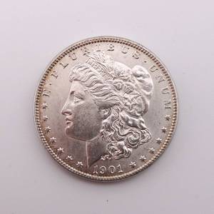1901-0 Morgan Silver Dollar $1