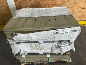 JAMES HARDIE Lot of 258- Hardie Shingle HZ5 15.25 in. x 48 in. Primed Straight Edge Fiber Cement Siding
